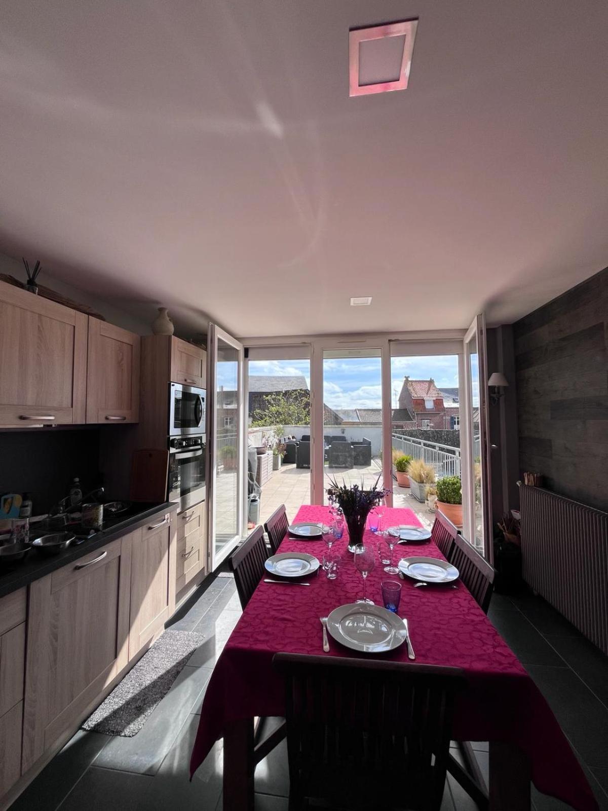 Apartament La Terrasse Le Crotoy Zewnętrze zdjęcie
